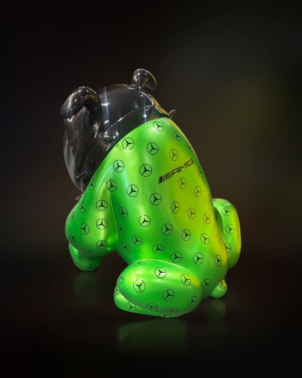 Bulldog Mercedes-AMG vert 60 cm