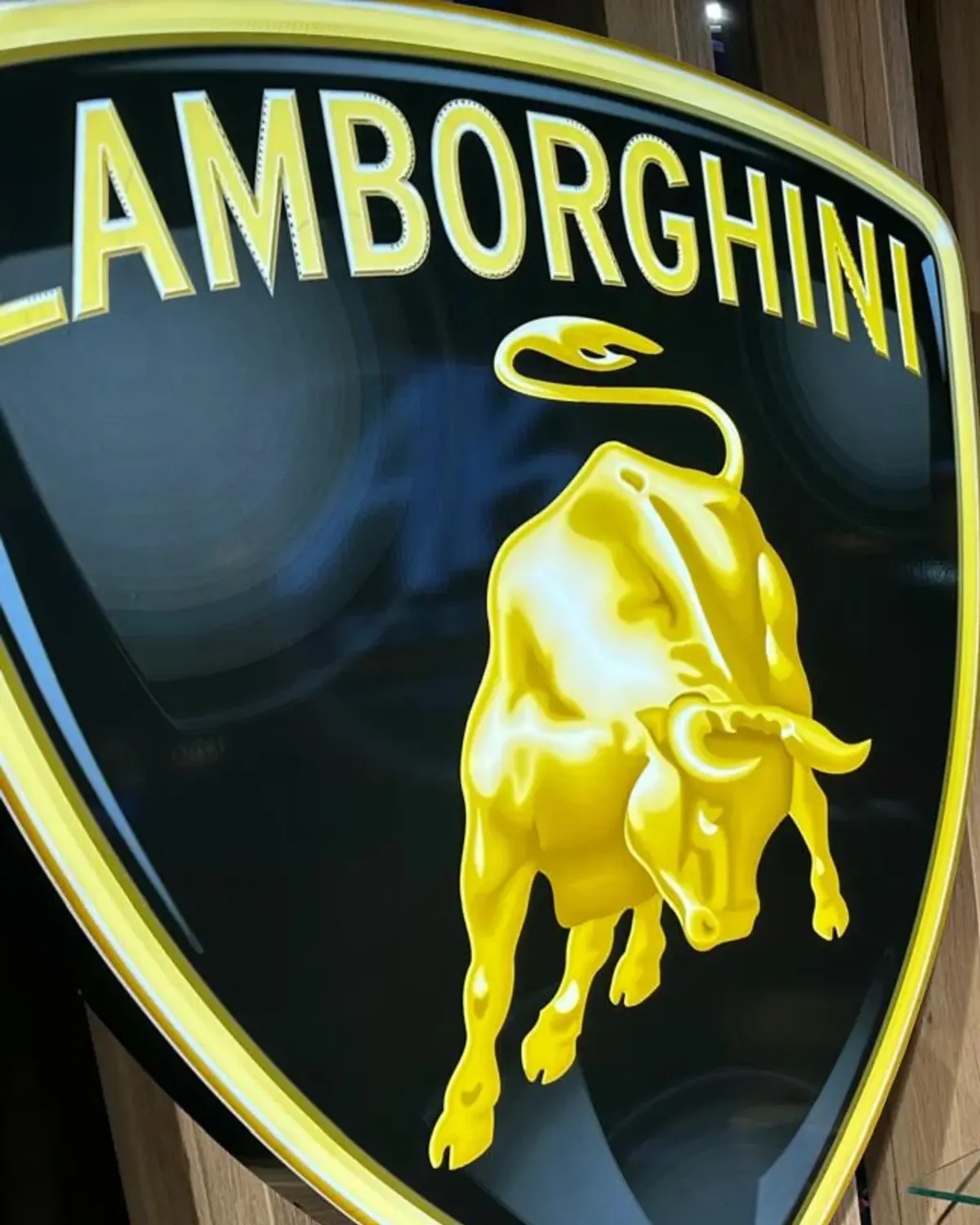 Enseigne lumineuse Lamborghini