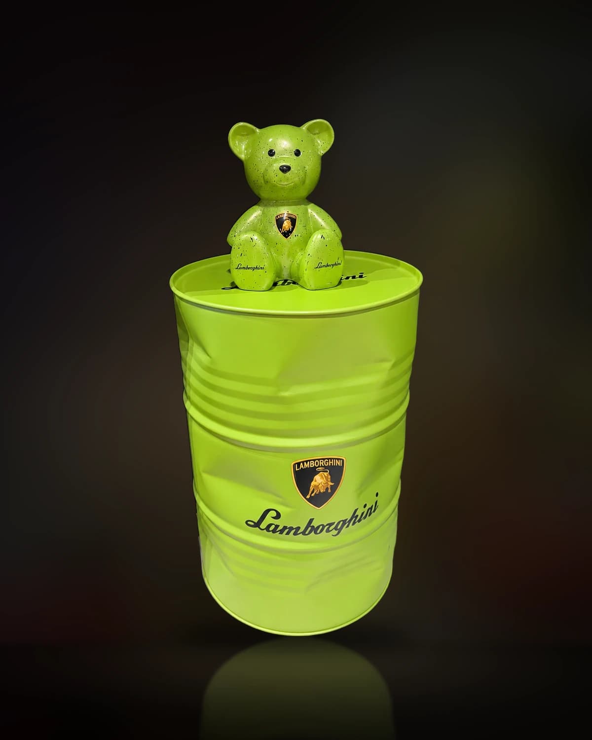 Fût Lamborghini vert 208 L — photo 1 sur 1