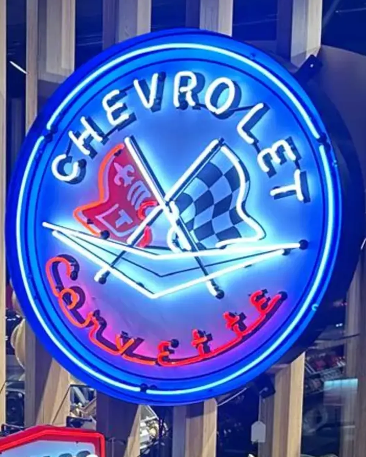 Néon Chevrolet Corvette
