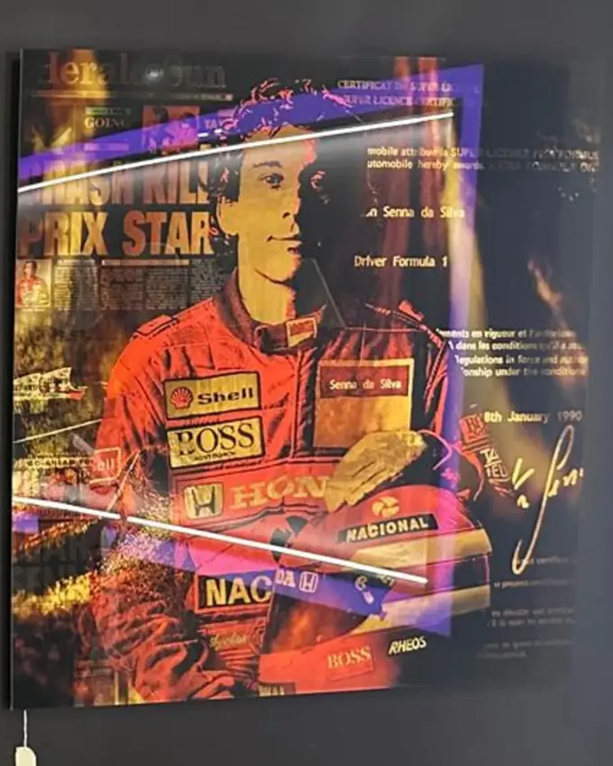 Toile Ayrton Senna