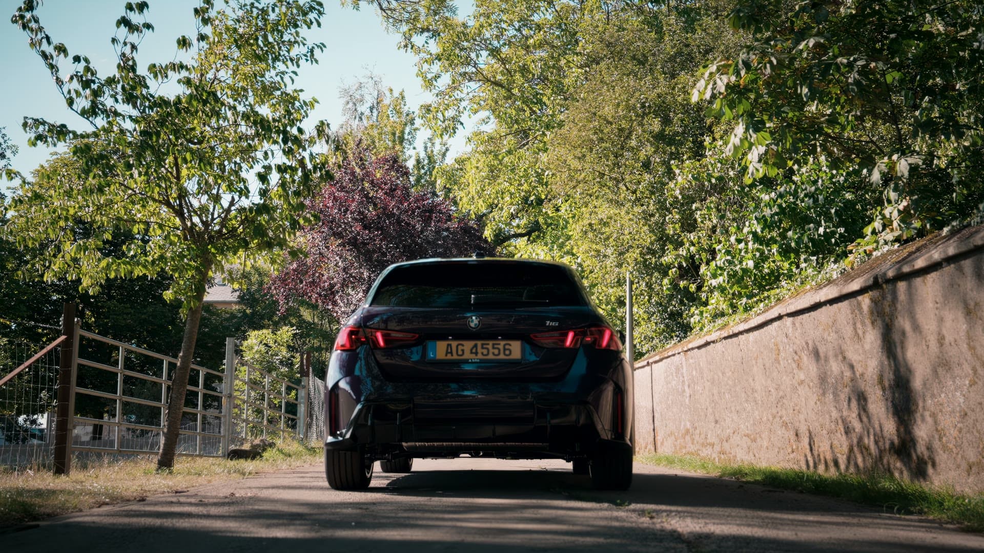 BMW Série 1 grise de la flotte de location ADS Concept Car